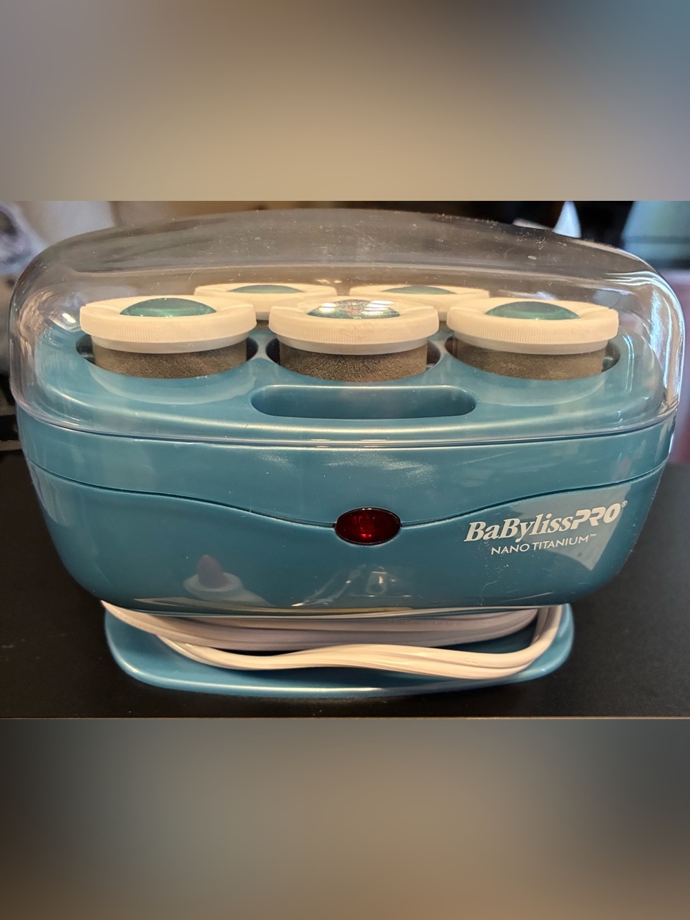 BaByliss Nano Titanium Hot Rollers in Blue - Picture 2 of 3